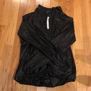 Lululemon Black Half Zip Windbreaker